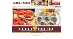 Desktop Screenshot of makisusushilethbridge.com